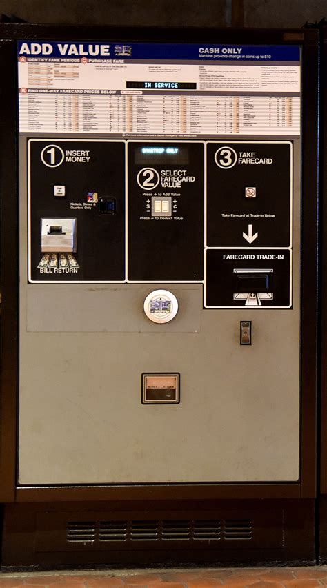 wmata smart trip swipe card at exit|Metrorail SmarTrip Card Fare Vending Machines .